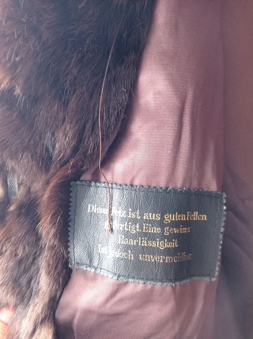 Haina blana naturala dama