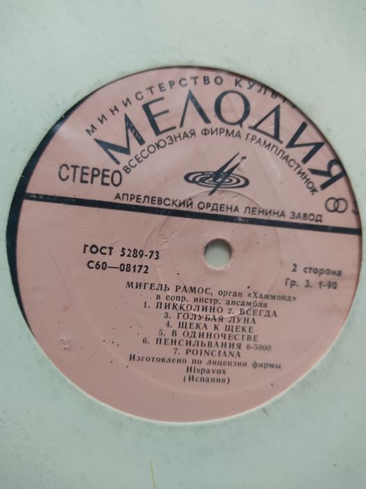 Виниловая пластинка