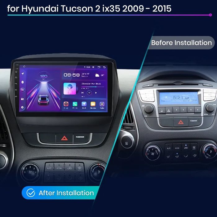 Navigatie Android   HYUNDAI IX35 , Carplay Wi-Fi