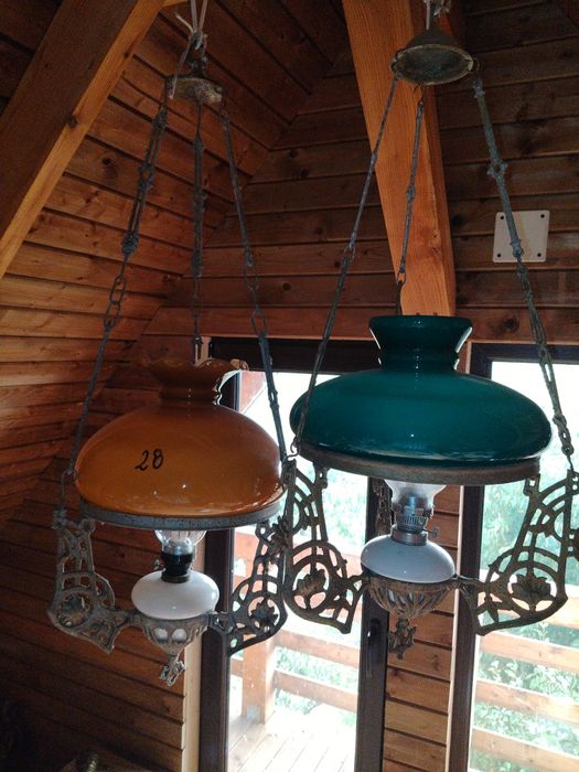 Lampă cu petrol, gaz lampant