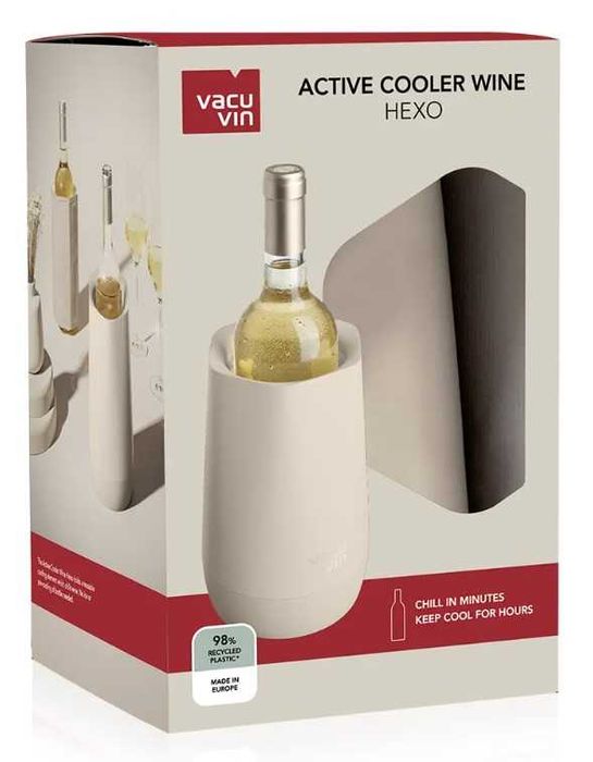Охладител за вино Vacu Vin - Hexo, Sand