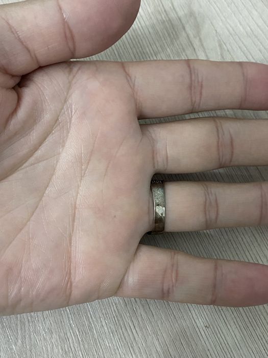 Кольцо мужское 925 серебро