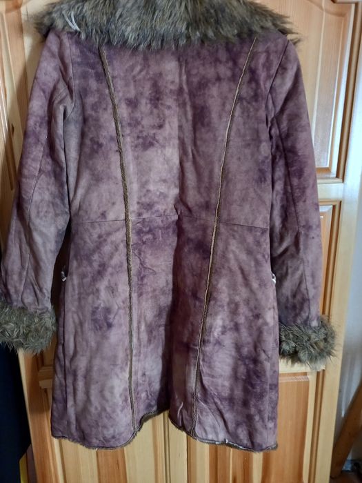 Дамско кожухче от еко кожа