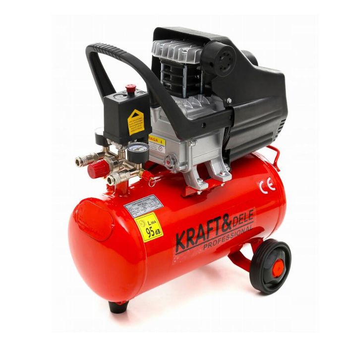 Compresor de aer, 24 litri, 8 bari, 2.8Kw, 140L/min, Kraft