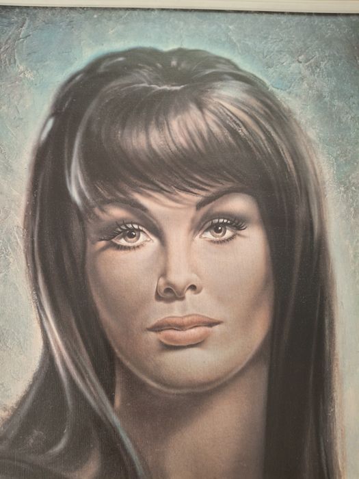 Tablou portret cu rama