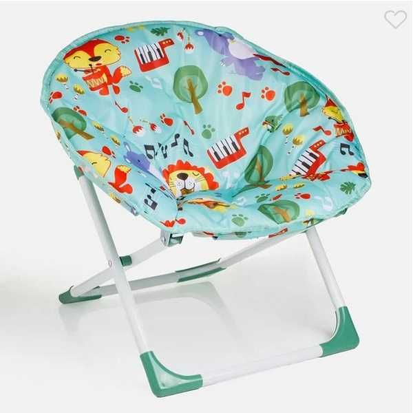 Детски стол-фотьойл Mercado Trade, За плаж, Мента, Животни