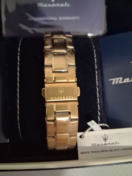 Ceas maserati gold