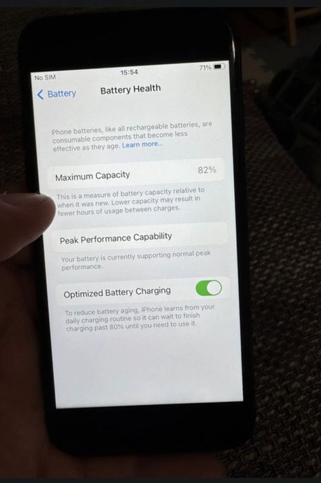 iPhone 7 black 128 gb grad uzura B