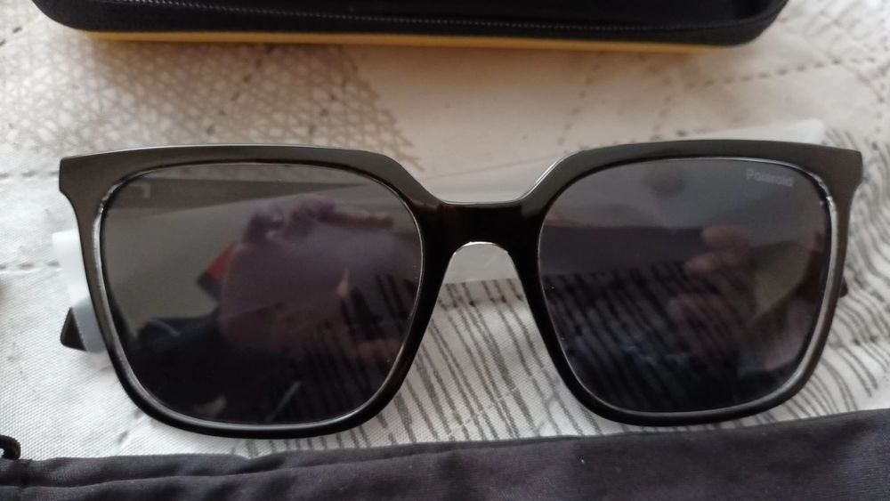 Дамски слънчеви очила Polaroid – нови, с твърд и мек калъф
