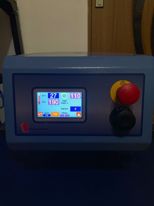 Presa termica sublimare profesionala Transmatic TS 74 P - 50x74cm