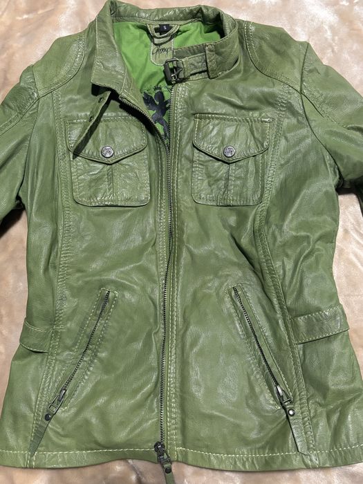 Geaca piele naturala