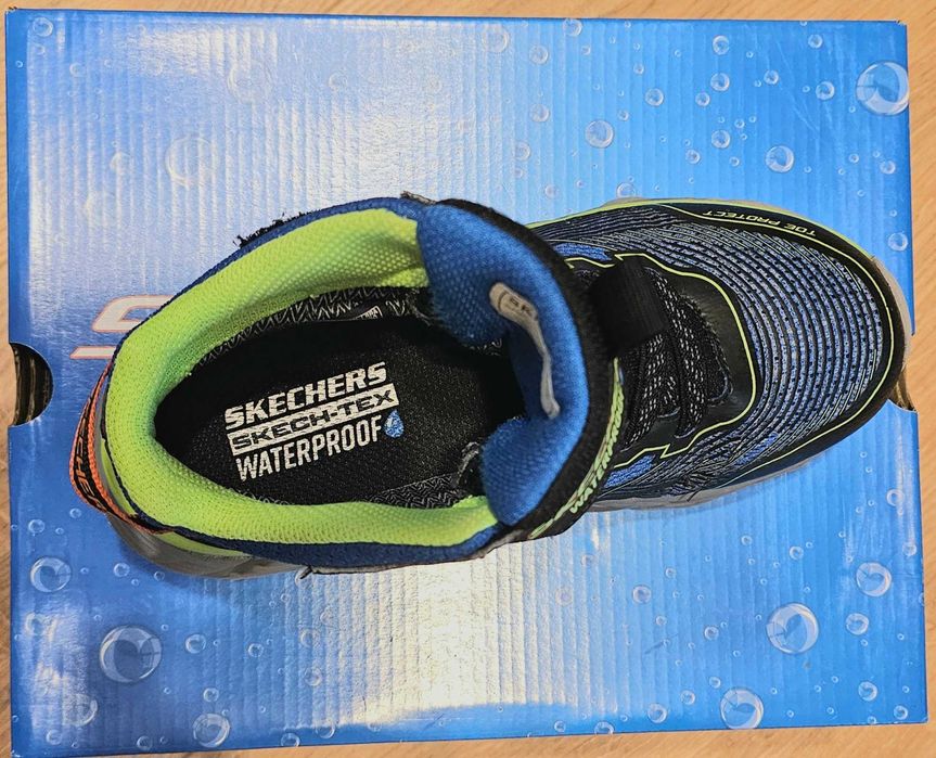 ! Ghete SKECHERS Tech Grip High Surge Impermeabile Copii 30,31,32,33,34,35