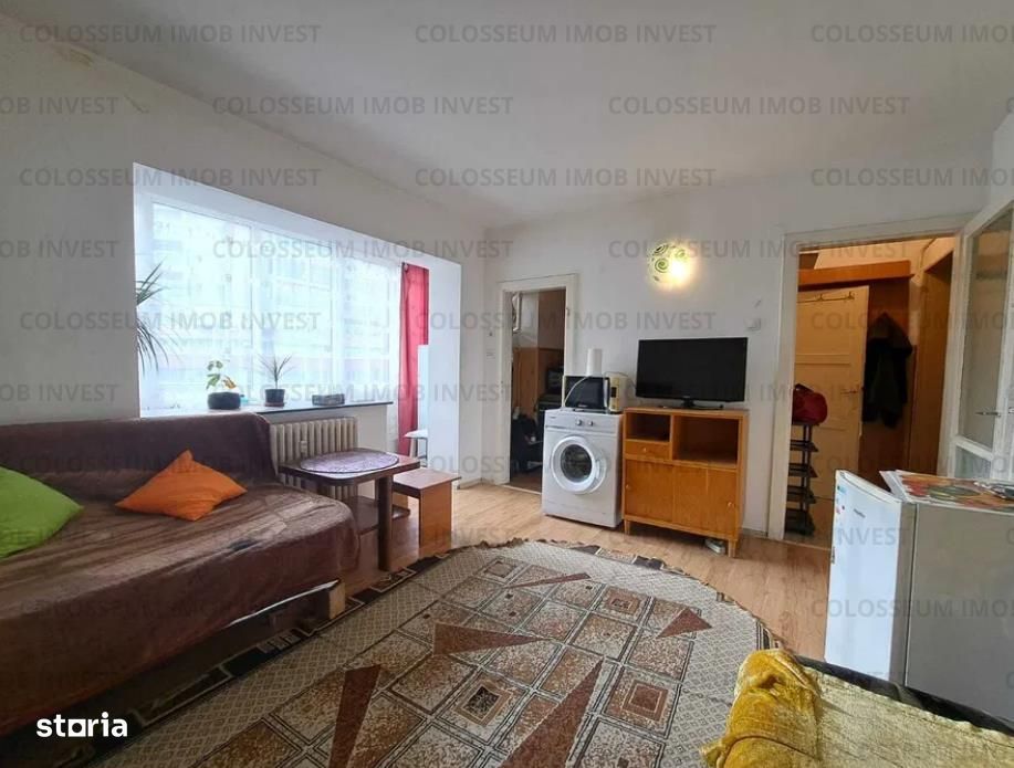 Garsoniera in bloc de apartamente, etaj 2/4, mobilata, zona Judetean!