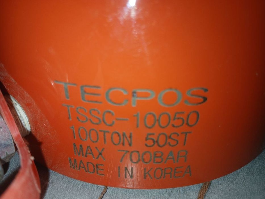 гидравлический цилиндрический домкрат (гидродомкрат) марки TEC POS / D
