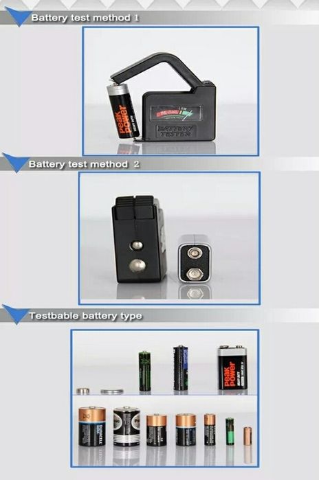 Тестер для батарейки, измеритель ёмкости аккумулятора