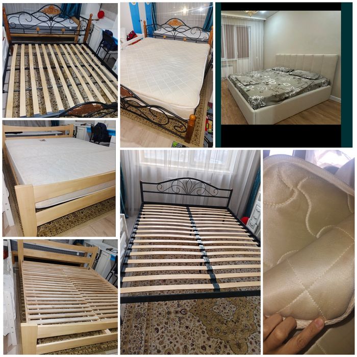 Двухспальная Кровать 200х160. 4шт Малайзия
