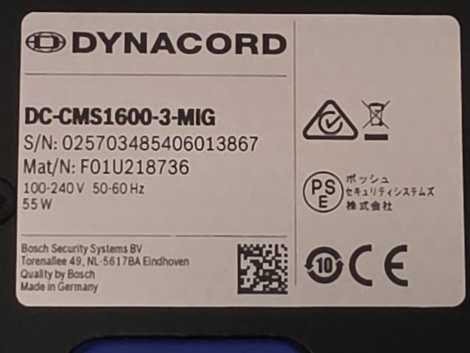 Dynacord CMS  1600-3 (nou!)