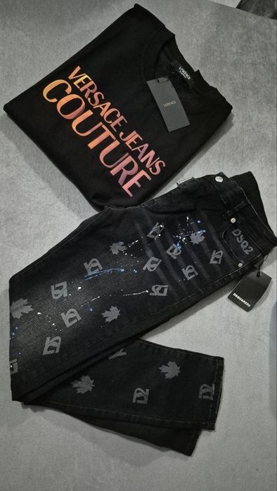 Blugi Dsquared2 dama
Marimi  33 (xl xxl) 
Lucrat mic/se recomanda cu o marime mai mare
Preț 250 lei