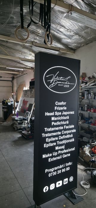 Reclame  luminoase ,litere volumetrice ,casete
