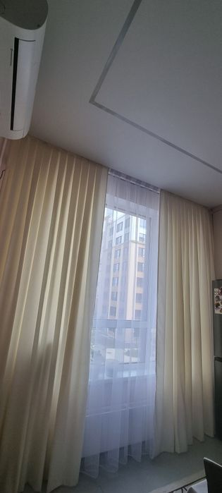 Продам шторы на 4 окна, высота 2.90