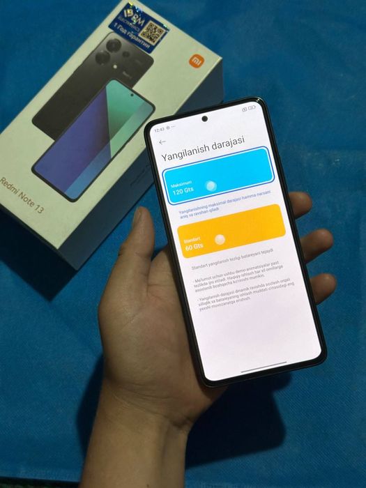 Redmi not 13 ideal radnoy