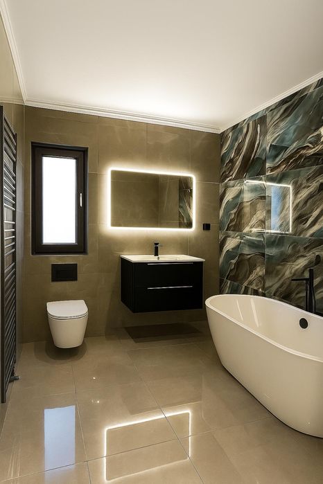 Vilă Modernă Single- Acoperis Tip Terasă 70mp/ 4 Camere / REDIU!