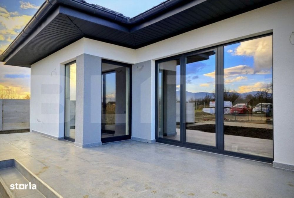 Casa premium individuala, parter, 4 camere – Stupini, gata de mutare