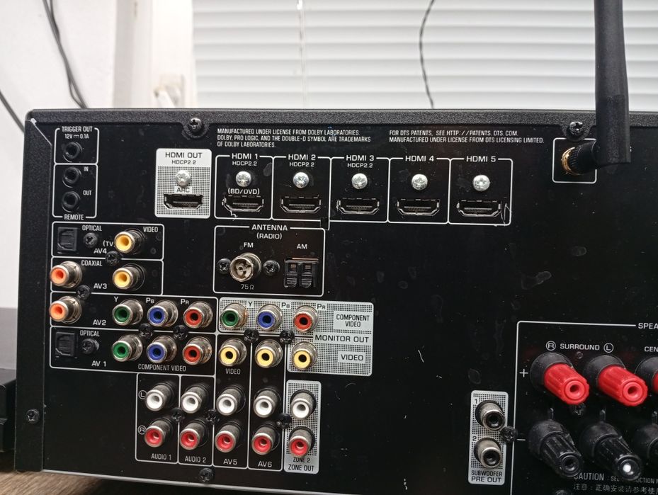 7.2 канален ресивър YAMAHA RX-V 679