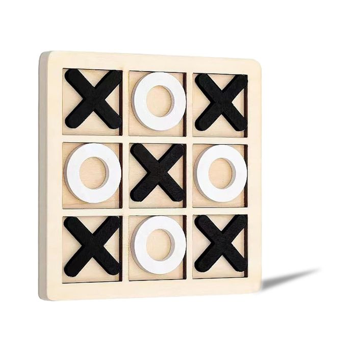 Tic Tac Toe yog‘och o‘yini | XO | Bolalar uchun mantiqiy o‘yin