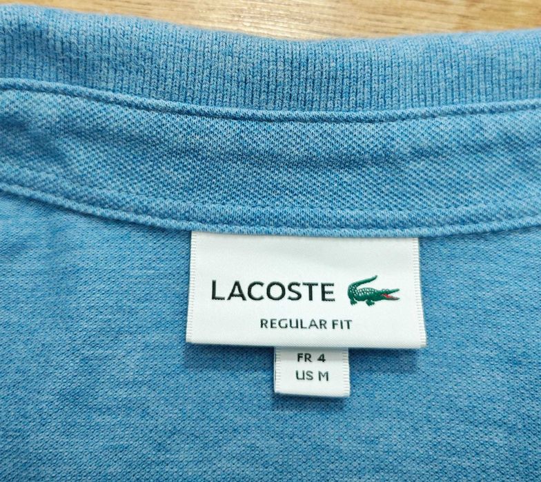 LACOSTE Оригинална мъжка тениска размер 4 /  M
