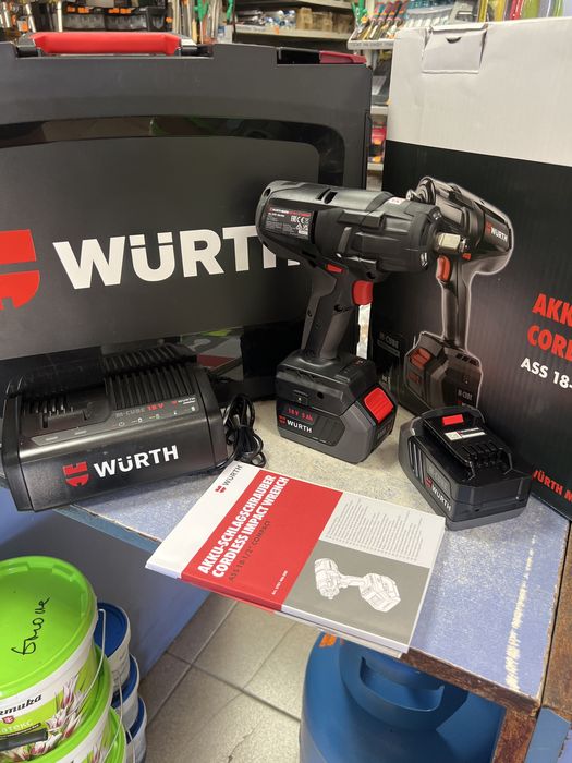 Гайковерт Wurth ASS 18v-1/2 compact 5Аh M-CUBE