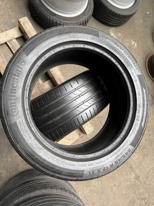2x Anvelope Vara 245/45 R17 - Continental Conti sport Contact 5 XL
