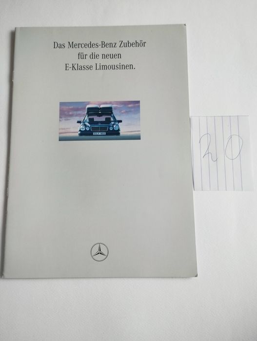 Оригинални ретро каталози и брошури за Мерцедес