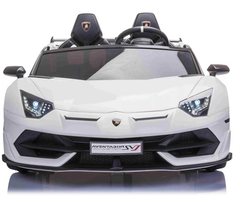 Masinuta electrica Lamborghini SVJ 24V 2x 250W Drift Edition White