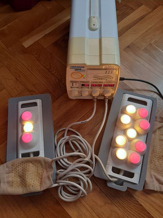 Dispozitiv portabil de termomasaj