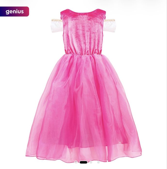 Rochie (costum) prințesa Aurora Disney 5-6 ani, 120 cm