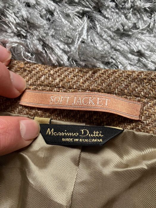 sacou barbatesc massimo dutti maro