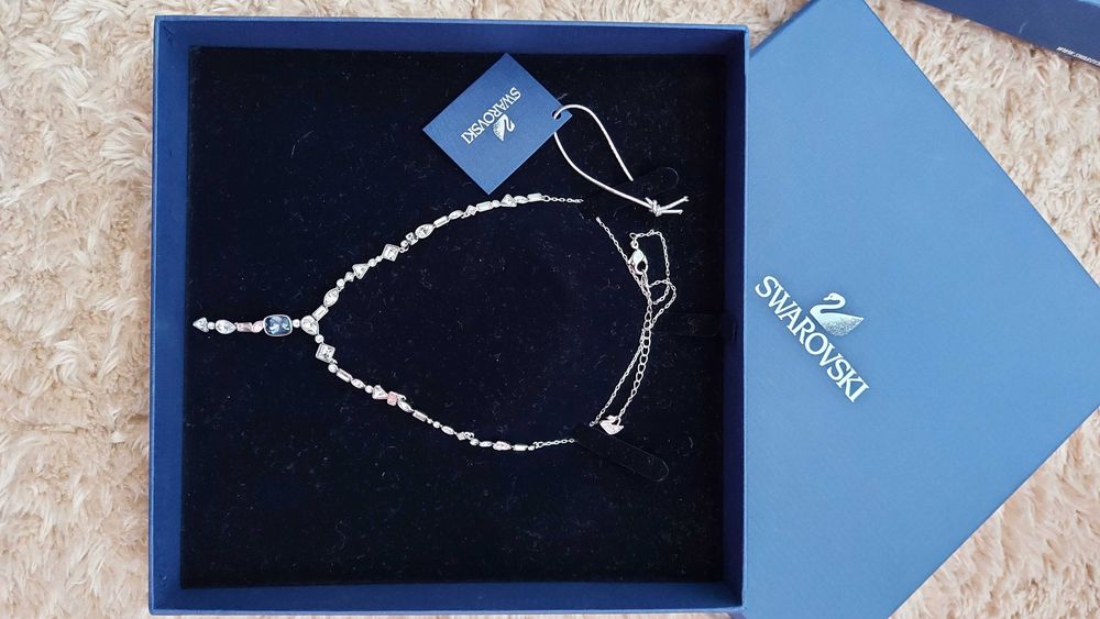 Уникално нежна огърлица Swarovski