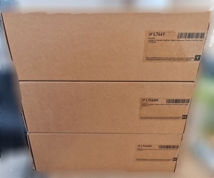 Lexmark Toner C746n C746dn C746dtn C748e C748de C748dte Black Yellow