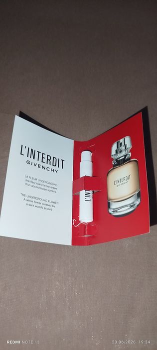 Продам парфюмерная вода L'inderdit