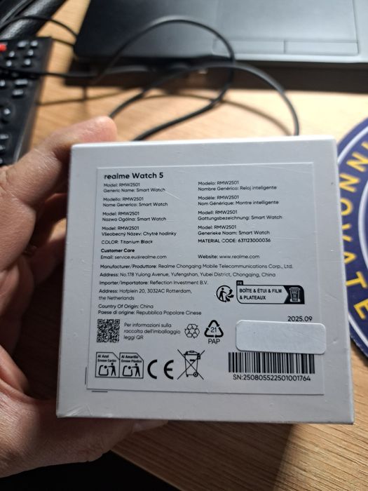 Smartwatch - realme watch 5