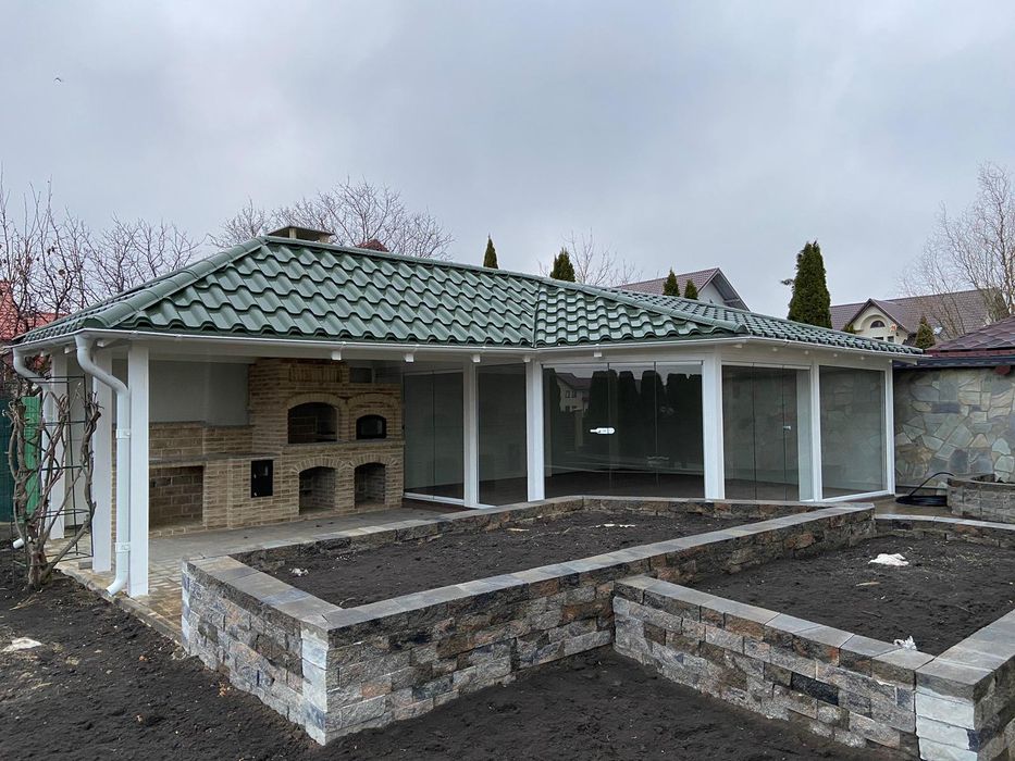 Terase lemn,Foișore,Pergole Carport,Riflaj sauna cu spațiu ciubar.