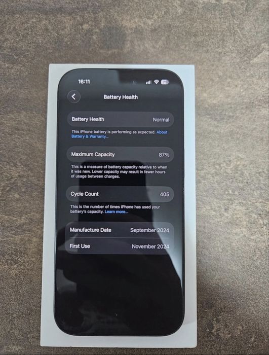 Vand Iphone 15 Black 128GB