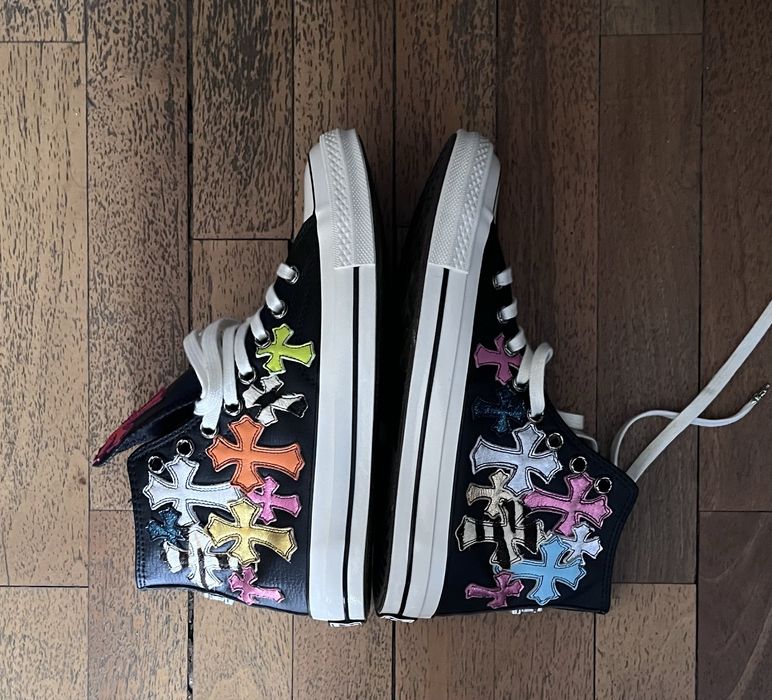 Размер 42. Converse Chrome Hearts Обувки