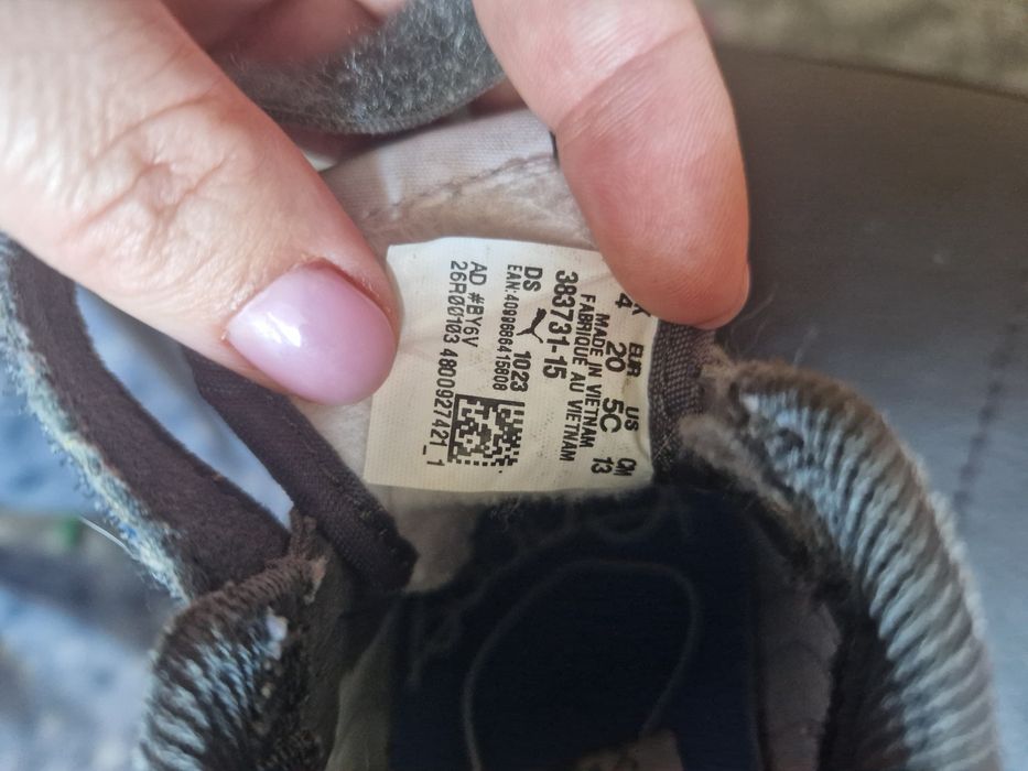 Adidași puma mărimea 20