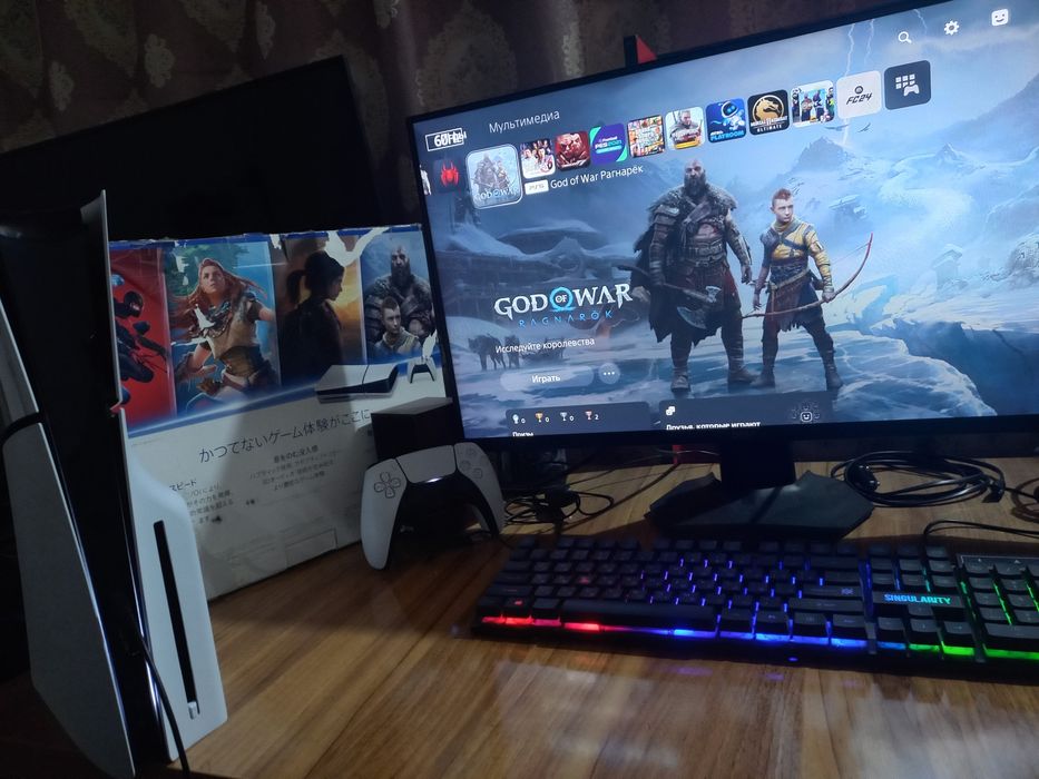 PS5 slim diskovod ideal tiniq Vzlom Golden Hen bo'ladi 1TB hotirasi.