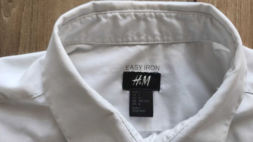 5 бр. мъжки ризи H&M за 10 евро, размер L