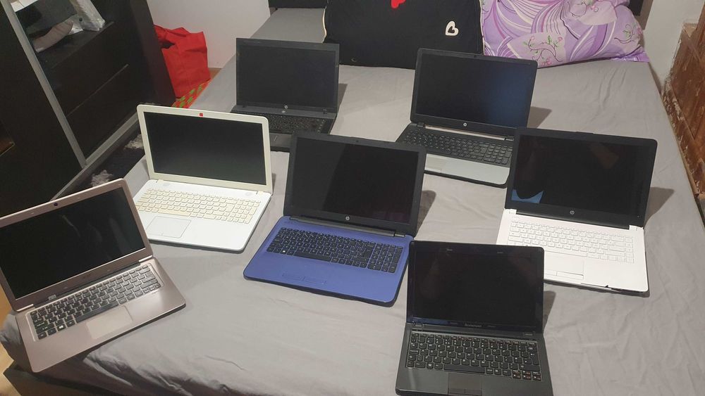 Laptopuri Hp,Lenovo functionale si pentru piese/reparat