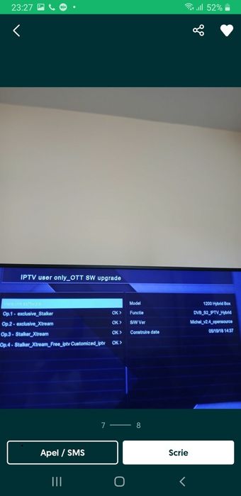 Vând /receiver /decodor receptor Amiko 9265