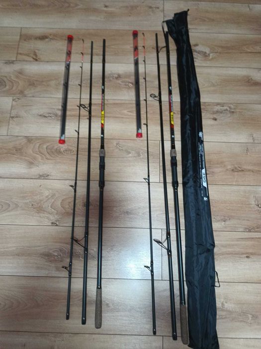 Lansete Benzar No Limit Method Feeder, 3,6 - 3.90m, 100-250g, 3+5buc